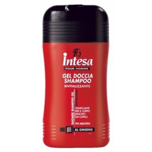 Intesa Pour Homme Ginseng dušo želė ir šampūnas vyrams, 250 ml