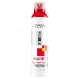 L'Oréal Paris Studio Line Fix & Shine 8 plaukų lakas, 250 ml