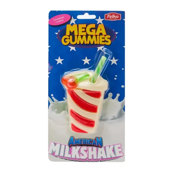 Mega Gummies American Milkshake guminukai, 120 g