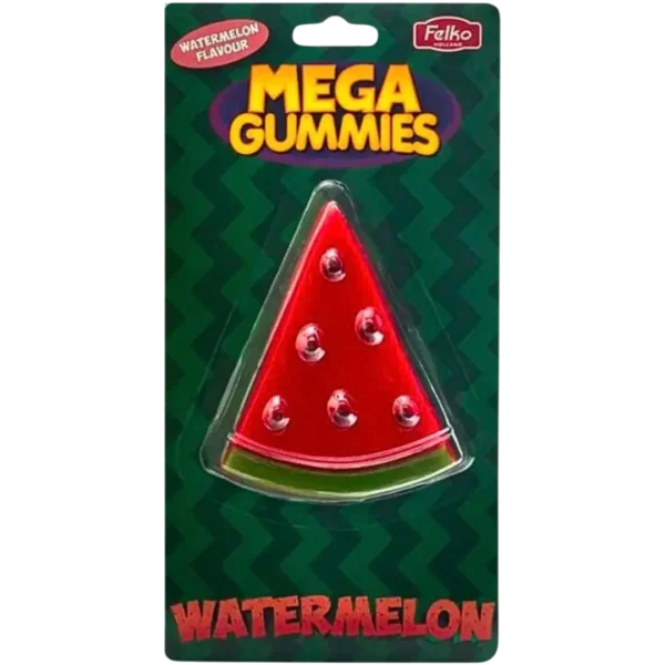 Mega Gummies Watermelon guminukai, 120 g