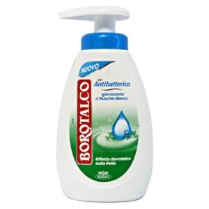 Borotalco antibakterinis skystas rankų muilas su baltojo muskuso aromatu, 250 ml