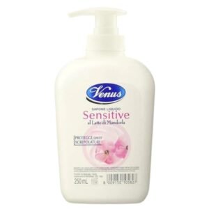 Venus Sensitive skystas muilas su migdolų pienu, 250 ml