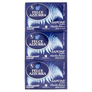 Felce Azzurra Muschio Bianco kietasis muilas, 3 x 100 g