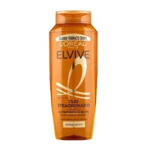 L'Oréal Paris Elvive Extraordinary Oil šampūnas sausiems plaukams, 300 ml