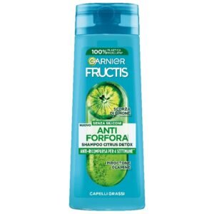 Garnier Fructis Anti Dandruff Citrus Detox šampūnas nuo pleiskanų, 250 ml