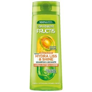 Garnier Fructis Hydra Liss & Shine šampūnas, 250 ml