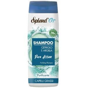 Splend'Or Pure Action šampūnas su agurkais ir moliu, 300 ml