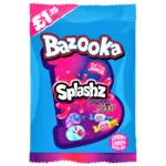 Bazooka Splashz Berry Blast guminukai su vaisių įdaru, 120 g
