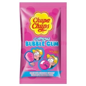 Chupa Chups Cotton Bubble Gum Tutti Frutti kramtomoji guma, 11 g