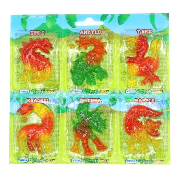 Vidal Dino Jelly guminukai, 11 g