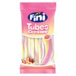 Fini Yogur Fresa Platano Halal guminukai, 80 g