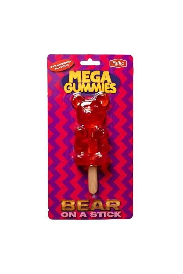 Mega Gummies Bear-on-a-Stick guminukas ant pagaliuko, 120 g
