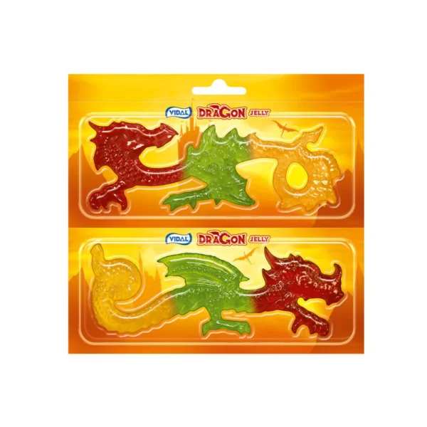 Vidal Dragon Jelly guminukai, 33g