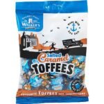 Walkers Salted Caramel Toffees sūrios karamelės irisai, 150 g