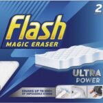 Flash Magic Eraser Ultra Power valymo kempinės, 2 vnt.