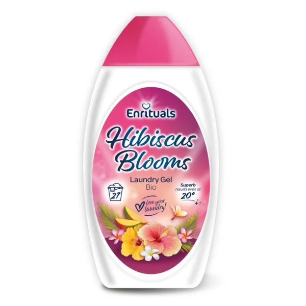 Enrituals Hibiscus Blooms skalbimo gelis Bio, 970 ml