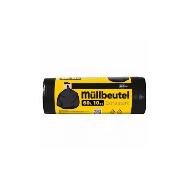 Deluxe šiukšlių maišai 60 l, 10 vnt.