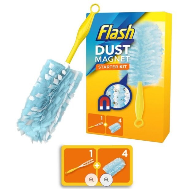 Flash Dust Magnet Cosy dulkių šluostės rinkinys