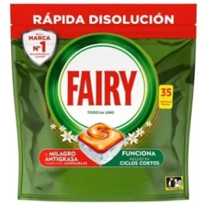 Fairy All in One Orange indaplovių kapsulės, 35 vnt.