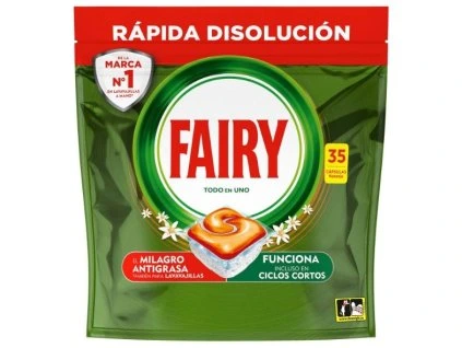 Fairy All in One Orange indaplovių kapsulės, 35 vnt.