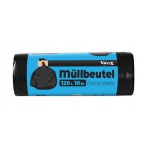Deluxe šiukšlių maišai 120 l, 10 vnt.