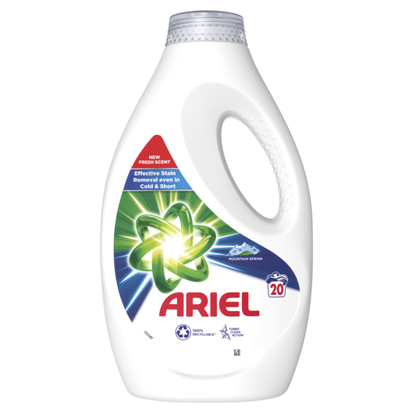 Ariel Mountain Spring skystas skalbiklis, 1000 ml, 20 skalbimų