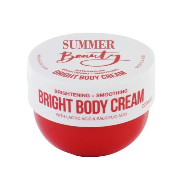 Summer Beauty Bright Body Cream kūno kremas Arbūzas, 220 ml