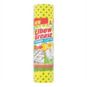 Elbow Grease Power Cloths universalios valymo šluostės, 7 vnt.