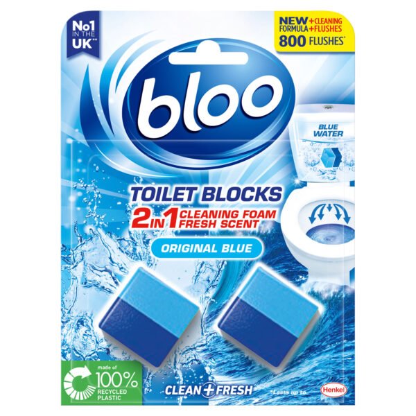 Bloo WC bakelio kubeliai Original, 2 × 50 g