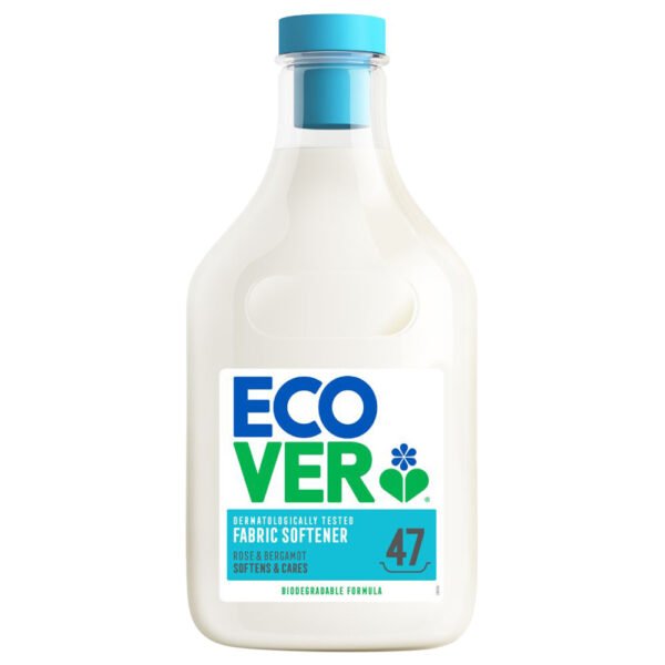 Ecover Rose & Bergamot audinių minkštiklis, 1,43 l