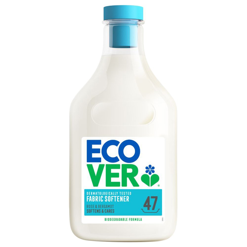 Ecover Rose & Bergamot audinių minkštiklis, 1,43 l