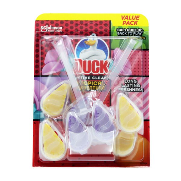 Duck Active Clean Tropical Adventure WC blokelis, 2 × 38,6 g