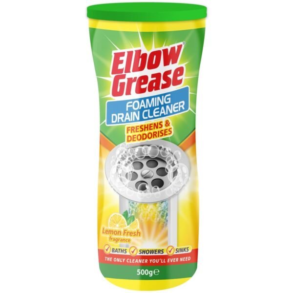 Elbow Grease putojantis vamzdžių valiklis Lemon Fresh, 500 g