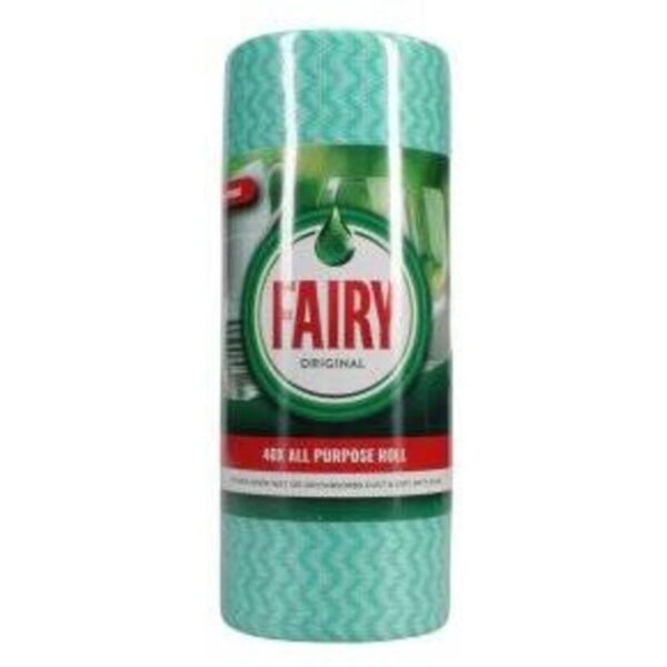 Fairy Original universalūs valymo rankšluosčiai, 40 vnt.
