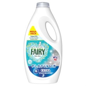 Fairy Non Bio Platinum Extra Stain Removal skalbiamasis skystis, 1426 ml