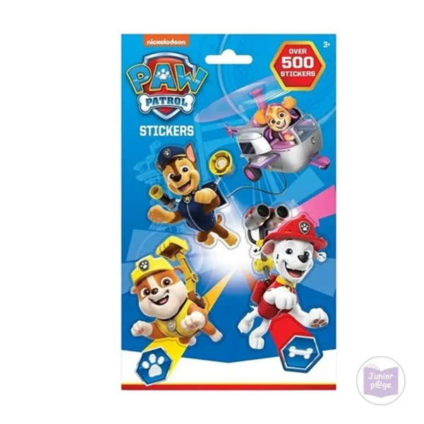 Paw Patrol lipdukų rinkinys, 500 vnt.