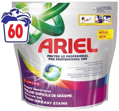 Ariel Professional Color skalbimo kapsulės, 60 vnt.