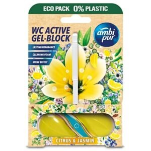 Ambi Pur WC Active Gel-Block Citrus & Jasmin WC gelinis blokelis