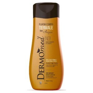 Dermomed kūno losjonas su ekologišku arganų aliejumi ir terminiu vandeniu, 250 ml