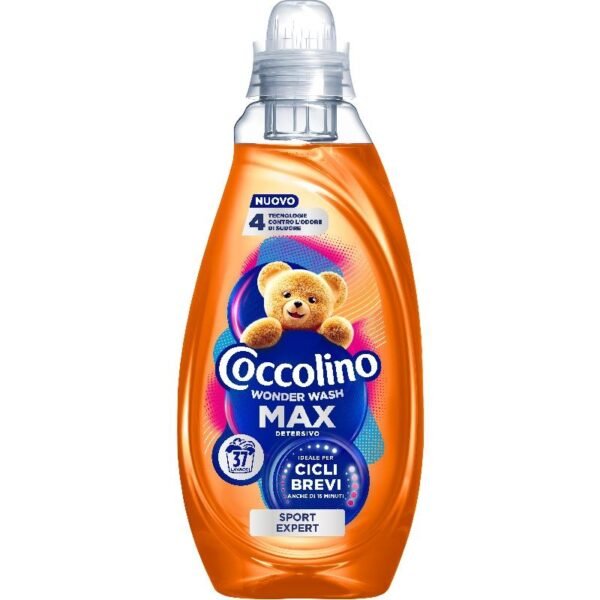 Coccolino Wonder Wash Max Sport Expert skalbiamasis skystis, 1480 ml