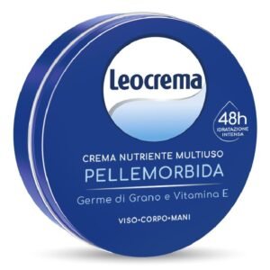 Leocrema Pelle Morbida universalus maitinamasis kremas su kviečių gemalais ir vitaminu E, 150 ml
