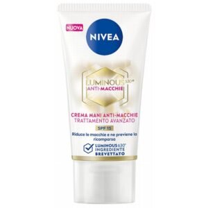Nivea Luminous630 Anti-Pigment dėmių mažinamasis rankų kremas SPF15, 50 ml