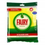 Fairy Original celiuliozinės šluostės, 4 vnt.