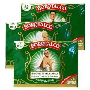 Borotalco Original kvapusis muilas, 2 x 100 g