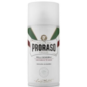 Proraso White skutimosi putos jautriai odai su avižų ekstraktu ir žaliąja arbata, 300 ml