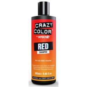 Crazy Color Red spalvą palaikantis šampūnas, 250 ml