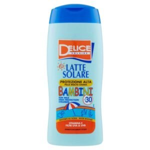 Delice Solaire apsauginis pienelis nuo saulės vaikams SPF30, 250 ml