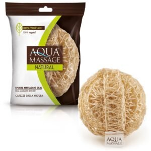 Aqua Massage Natural sizalio masažinė kempinė, 1 vnt.