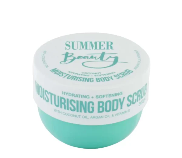 Summer Beauty Moisturising Body Scrub kūno šveitiklis Coconut, 300 g