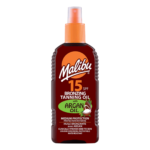 Malibu SPF15 įdegio aliejus su arganų aliejumi, 200 ml